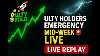 ULTY HOLDERS EMERGENCY MID-WEEK LIVE 🚨 | Reverse Split, Drop, Margin & Strategy Talk