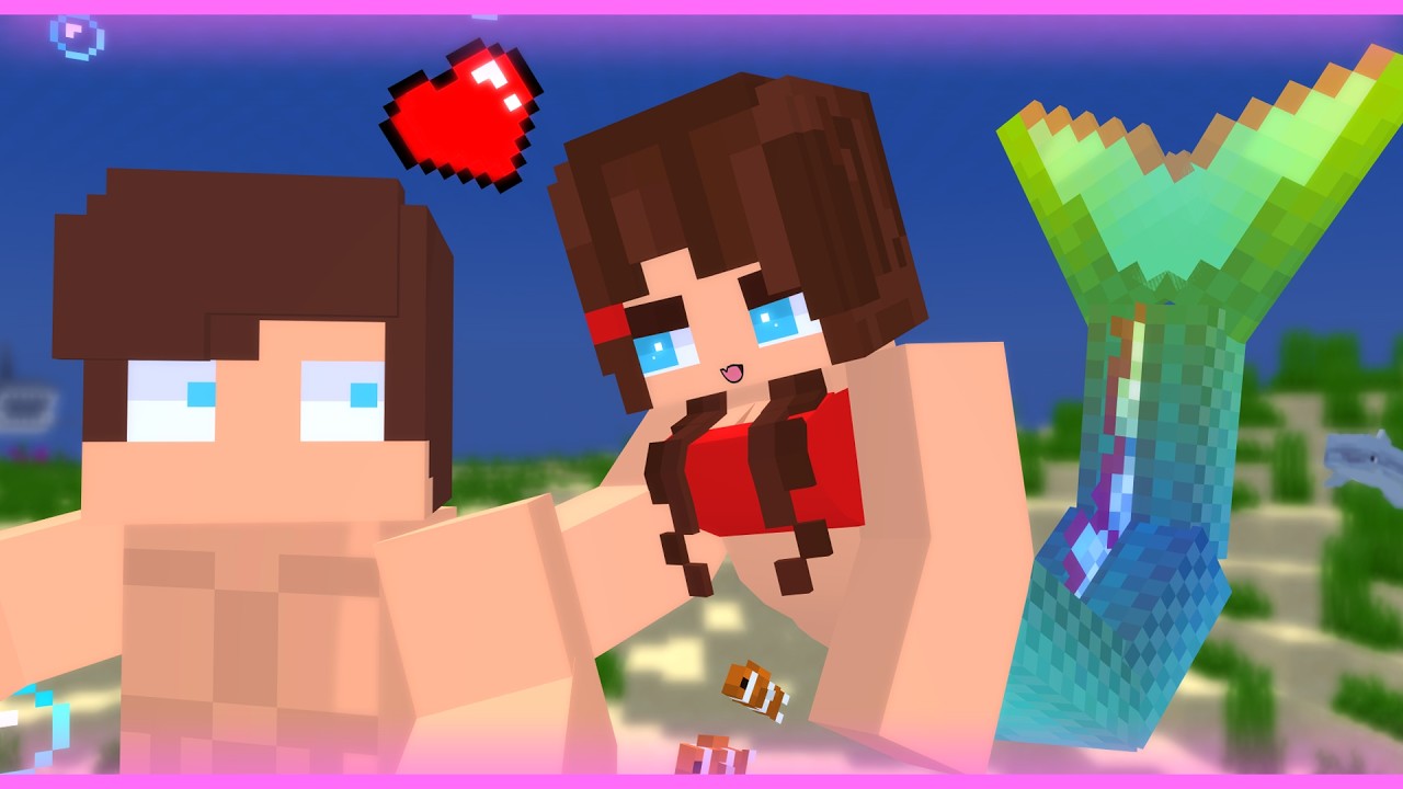 MAIZEN : JJ sister becomes a Mermaid?! - Minecraft Animation JJ & Mikey