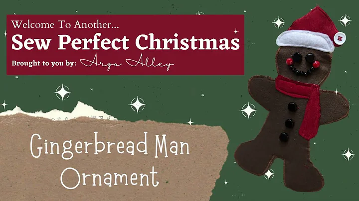 Sew A Christmas Tree Ornament | Gingerbread Man | ...