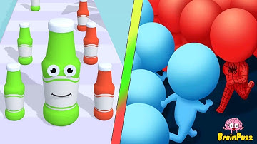 🧃🤺 Juice Run | Count Masters - All Level Gameplay Android iPhone Game Playing MAX LEVELS Walkthrough