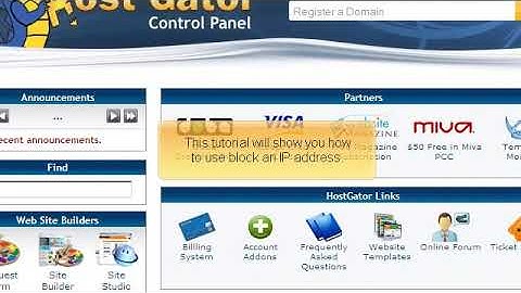 How to control who accesses your site by blocking IP addresses in cPanel