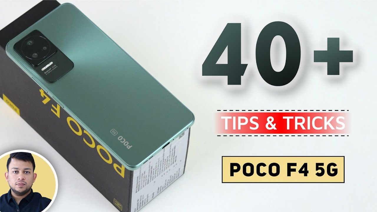 POCO F4 5G Tips & Tricks  40+ Special Features - TechRJ 