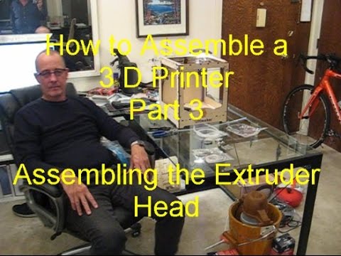 Ultimaker Original Plus - How to Assemble a 3 D Printer - Part 3