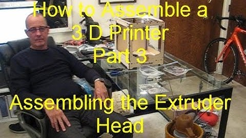 Ultimaker Original Plus - How to Assemble a 3 D Printer - Part 3