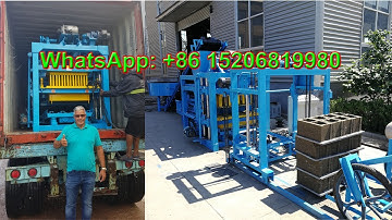 Osino QT4-25 automatic concrete cement hollow block making machine price in Philippines