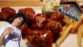 Applebees Unlimited Boneless Wings Review!