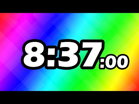 8 Minutes and 37 Second TIMER Countdown