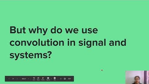 Signals Convolution
