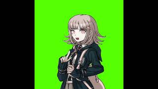 Chiaki Nanami sprite animation green screen