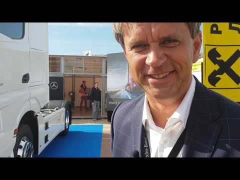 Новый Mercedes Actros 2019 обзор, кабина, цена, комплектация выставка Бамап