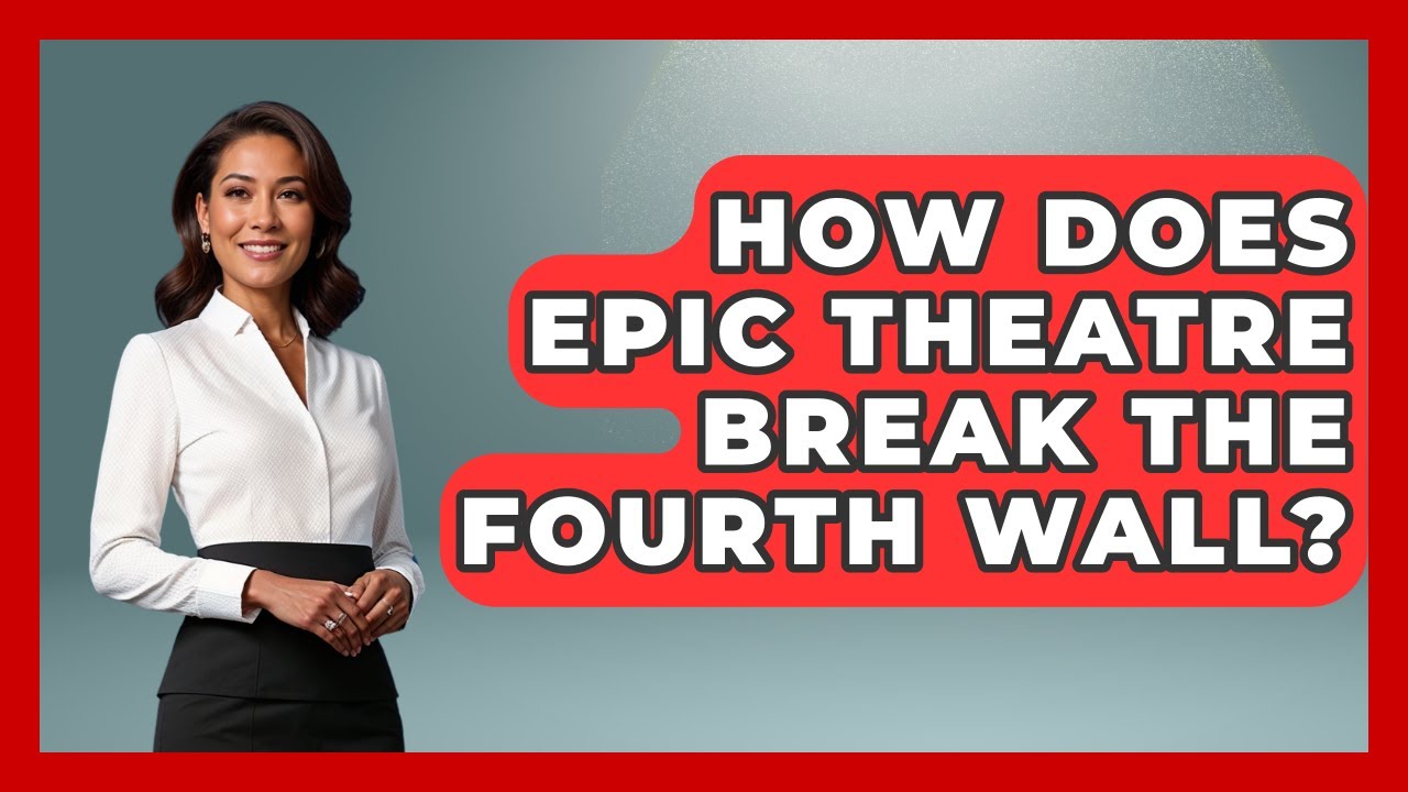 How Does Epic Theatre Break The Fourth Wall? - Literary Icons