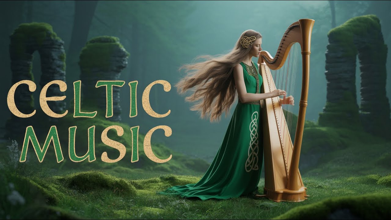 Celtic Spirit Songs 🌌 Irish Gaelic Vocals, Harp & Nature Healing Music