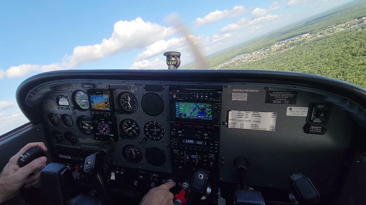 Approach and Landing at Everglades City, FL