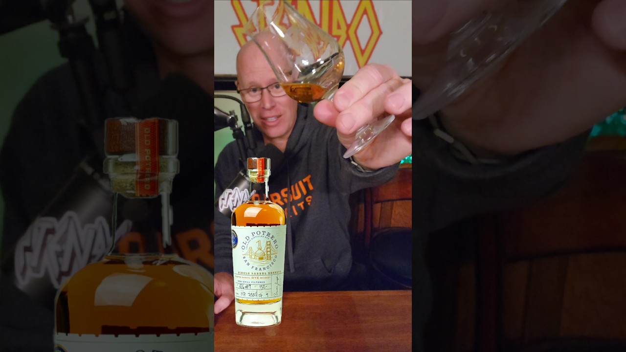 A 17-Year 100% Malted Rye from Old Potrero. This is a BIG whiskey! 