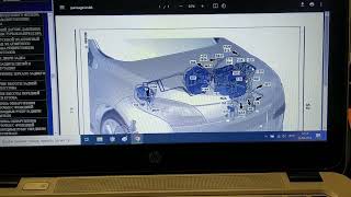 Рено Меган 3 проверяем клапан кондиционера, разбор по схеме