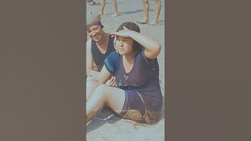 At the Beach in Canada in the 1920s - Restored Footage
