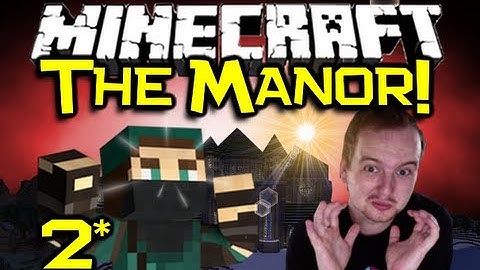 Minecraft Horror Game : THE MANOR ! - Part 2/2 w/facecam