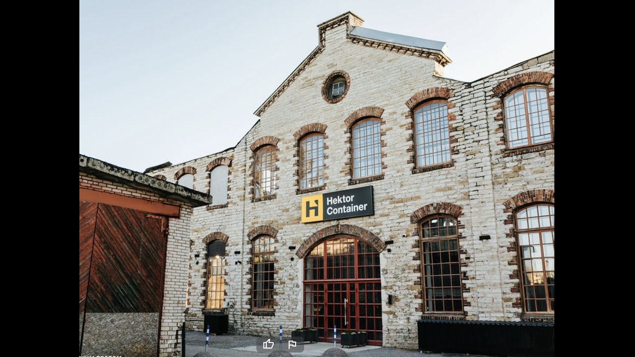 Hektor Container Hotel Tallinn I walk and look around