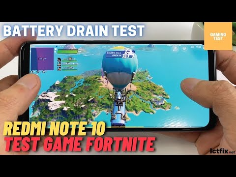 Xiaomi Redmi Note 10 test game Fortnite Mobile | Snapdragon 678, 6GB RAM