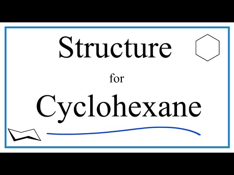 Structural Formula for Cyclohexane (and molecular