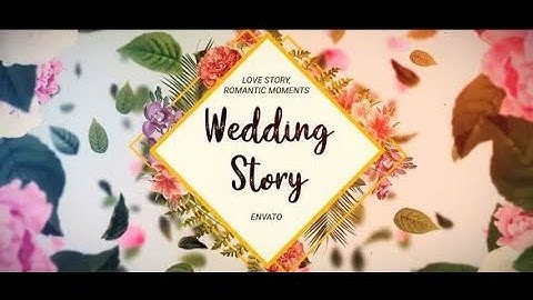 ROMANTIC WEDDING SLIDESHOW || Free After Effects Templates || VFX GURU