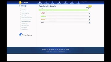 Manage Task Priority Levels through ProTasker Project Management Software