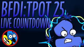 BFDI:TPOT 25 - LIVE COUNTDOWN [12:00 EDT]