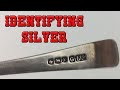 How To Easily Identify Sterling Silver - English Hallmarks