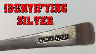 How To Easily Identify Sterling Silver - English Hallmarks