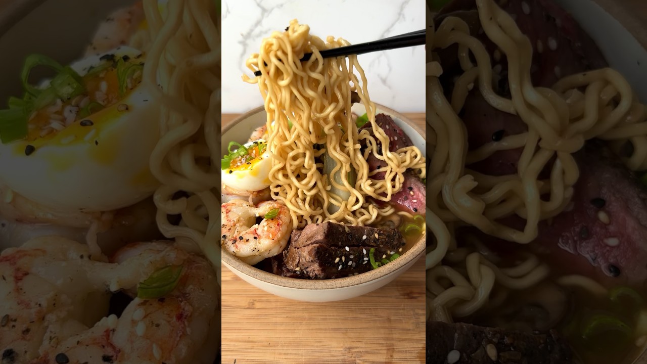 Surf 'n Turf Ramen Recipe