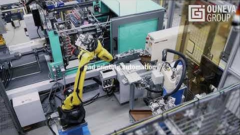 Pad printing automation at Ouneva Group