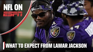 Will Lamar Jackson play the rest of the season on the final year of his contract? | NFL on ESPN