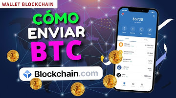 WALLET BLOCKCHAIN (Desde el CELULAR) - CÓMO ENVIAR BTC