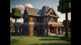 Muhtar ama Yeni ev inşaatına başlayan Muhtar. | Minecraft #5
