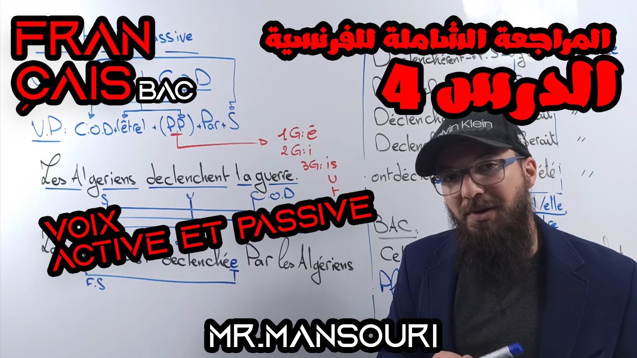 المراجعة الشاملة للفرنسية | درس 4 (جميع الشعب)