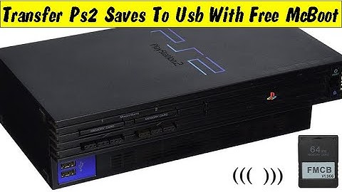 How to Transfer PS2 Save Game Files from Memory Card To USB Using Free McBoot 2021