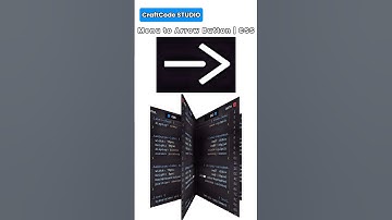Hamburger Menu To Arrowhead Button | CSS |  CraftCode STUDIO #coding #craftcodestudio #frontend #css