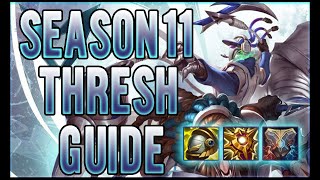 SEASON 11 THRESH SUPPORT WITH THE NEW ITEMS IS INSANE!