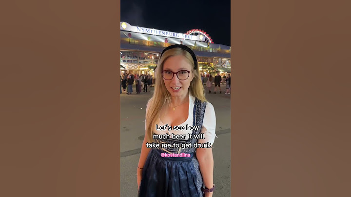 How much beer it took me to get drunk in Oktoberfest Germany 🇩🇪