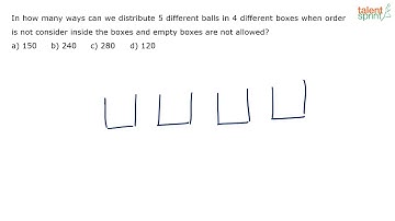 Permutations and Combinations | Additional Example - 5 | Quantitative Aptitude | TalentSprint