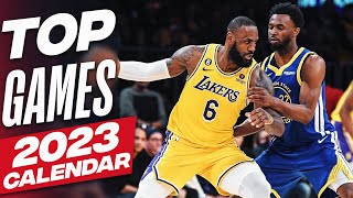 NBA's BEST GAMES of the 2023 Calendar Year!