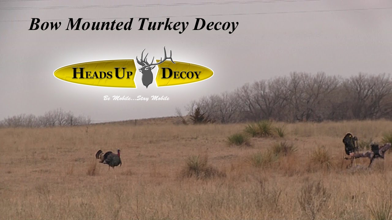Turkey Hunting with a BowHeads Up Decoy YouTube