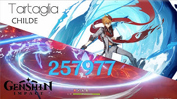 Genshin Impact - CHILDE C0 Main DPS Build and Showcase