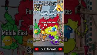 How I divide Asia #trending #subscribe #mapguide #geographythroughmaps #geography #map