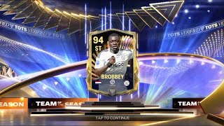 BROBBEY ×3.PACZKA TOTS 3×94+.FC MOBILE 24.#218.