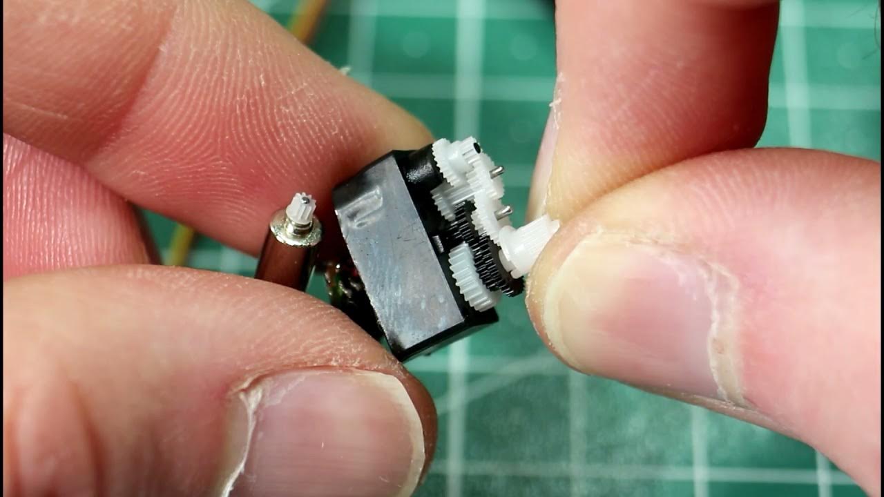 RC Liebherr 900 Litronic Failed 1.7g Servo Autopsy YouTube