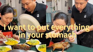 搞笑夫妻的美食整蛊日常
