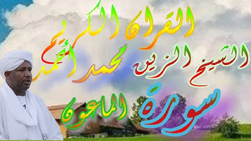 الشيخ الزين محمد احمد - سورة الماعون Quran 107 Al-Ma_un Alzain Mohamed