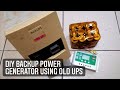 DIY Backup Power Generator using UPS and LiFePO4 Batteries