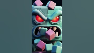 Satisfying 3D Cube Monster Animation 🤯  Perfect Loop 5